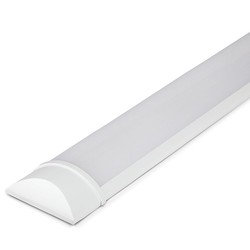 Med LED - Lysrør armatur V-Tac 30W slim LED armatur - 120 cm, 155lm/W, 230V