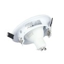 V-Tac 3-pak downlights med 5W lyskilde - Hvit front, komplett med GU10 holder og LED spotter, innendørs