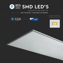 V-Tac 120x60 LED panel - 40W, 120lm/w, Samsung LED chip, hvit kant