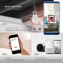 V-Tac 5W Smart Home LED pære - Tuya/Smart Life, Google Home, Amazon Alexa kompatibel, E27, G45