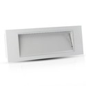 V-Tac 4W LED exit skilt - For vegg/tak/innfelt montering, 110 lumen, inkl. batteri og piktogrammer