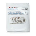 V-Tac 3,6W/m LED stripe - 5m, 8mm bred, 60 LED per meter, Farget lys