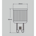 LEDlife 3W LED pære - 230V, G9