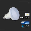 V-Tac 10W LED spot - Samsung LED chip, R80, E27