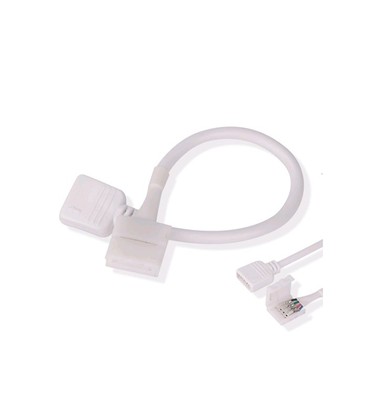 RGB+WW LED strip skjøt - Med pins, 12/24V