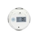 Outlet: V-Tac 4W LED hvit vegglamper - Rund, IP65 utendørs, 230V, inkl. lyskilde