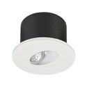 3W trappbelysning - Ytre: Ø8 cm, hull: 6,2x6,2 cm