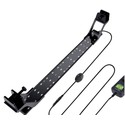 93-113cm akvarie armatur - 26W LED, hvit/blå, justerbar