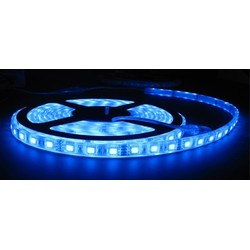 Enkeltfarget LED strip 12V Blå sprutsikker LED strip - 5m, 30 LED per meter