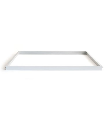 Ramme til 120x60 LED panel - Samlesett, skrue, hvit kant