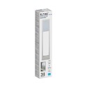 Outlet: V-Tac 10W LED hage lampe - Hvit, 80 cm, IP65, 230V