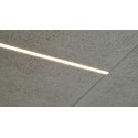 Trebetong/gips Skinne 60 cm for LED strips - Innfelt, kan forlenges