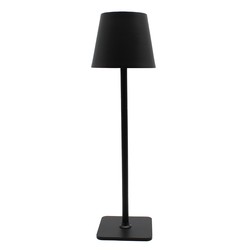 Bordlampe Oppladbar LED bordlampe Innendørs/utendørs - Svart, berøringsdimbar, CCT, IP54 utendørs