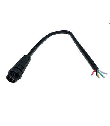 Startkabel til RGBW badstubelysning - 25 cm