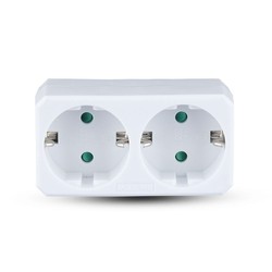 Diverse Outlet: V-Tac strømstripe - Dobbel plug