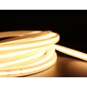 5 m.vanntett COB LED strip - 230V, IP67, 360 LED, 10W/m, kan kuttes hver 50cm