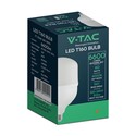 V-Tac 60W LED pære - T160, E27 med E40 ringadapter