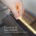10W/m LED strip IC løpelys/running - 10m, løpelys, inkl kontroller, 120 LED pr. meter, 24V