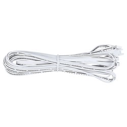 24V trappbelysning Forlengelseskabel til PIR sensor - 5m, til trapp LED sett, hvit