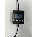 LED timer med DC plugg - Til enkelfarget LED, 12/24V, maks. 150W