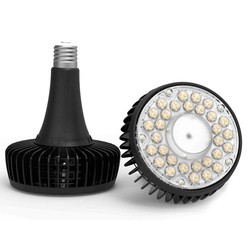 High bay LED industrilamper Outlet: LEDlife 60W LED pære - 100lm/w, 90° spredning, IP53 vanntett, 230V, E40