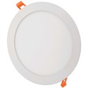 6W LED panel downlight - Hull: Ø11 cm, Mål: Ø12 cm, 230V