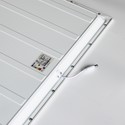 LEDlife 60x60 bakbelyst LED panel - 36W, hvit kant, 145 lm/W