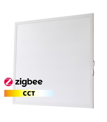 LEDlife 60x60 Zigbee CCT Smart Home LED panel - 36W, CCT, bakbelyst , hvit kant