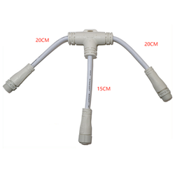 RGBIC LED strip T-splitter til CyberTube - Passer til CyberTube RGBIC