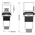 V-Tac dagslyssensor - LED vennlig, hvit, 1-10V, IP20