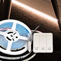 10W/m LED strip IC løpelys/running - 10m, løpelys, inkl kontroller, 120 LED pr. meter, 24V