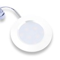 LEDlife Reco68 møbelspot RA92 - Hull: Ø5,6 cm, Mål: Ø6,8 cm, Matt hvit, 2,7W, 12V DC, RA92