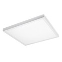 Ramme til 60x60 LED panel - Hurtig samlesett, plast hjørner, hvit kant