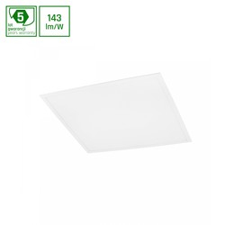 Spectrum LED ALGINE bakbelyst 30W - kald hvit, 230V, 120°, IP20, 600x600x28, hvit.