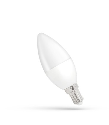 C37 LED Kertepære 4W E14 - 230V, Kald Hvit, Spektrum