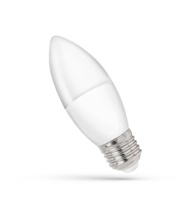 C37 LED-lyspære 4W E27 - 230V, kald hvit, Spectrum