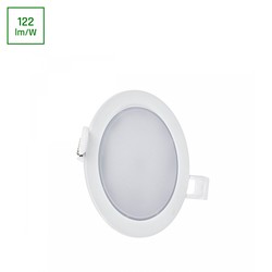 Spectrum LED ALGINE 2i1 Overflate-Nedsenket Downlight 6W 560lm, Varm Hvit, 230V, IP20, Rundt