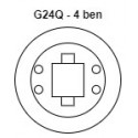 LEDlife G24Q-SMART5 5W LED pære - HF Ballast kompatibel, DALI dimbar, 180°, Erstat 10W