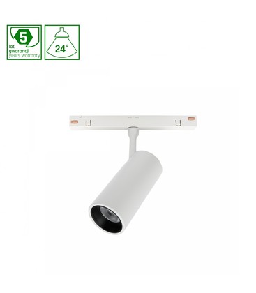 System Shift Spot - Lys 44x157x178mm 10W 24° Hvit DALI System Shift Spot - Lys 44x157x178mm 10W 24° Hvit DALI