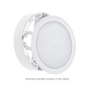 ALGINE 2-i-1 Downlight 12W 1160lm - Varm Hvit, 230V, IP20, Rund