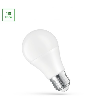 LED 10W E27 24V AC/DC - Kald Hvit, Spectrum