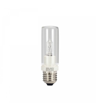 80W halogenpære E27 - 33x115, 230V, R7s
