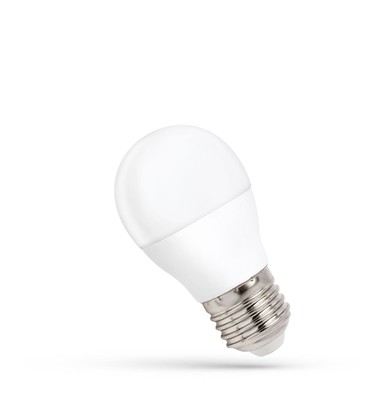 G45 LED pære 8W E27 - 230V, kald hvit, Spectrum