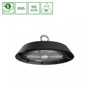 PLATEO High Bay 100W - Nøytral Hvit, 230V, 90°, IP65, IK09, 250x120mm, Sort, 1-10V