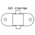 G23 til E27 adapter