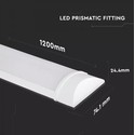 V-Tac 40W slim LED armatur - Samsung LED chip, 120 cm, 230V