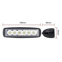 LEDlife 14W LED arbeidslys/ekstralys - Bil, lastebil, traktor, trailer, utrykningskjøretøyer, IP67 vanntett, 10-30V