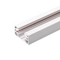 LEDlife 1 meter skinne for skinnespots - Hvit, 1-fase, komplett med tilkobling og endeplugg