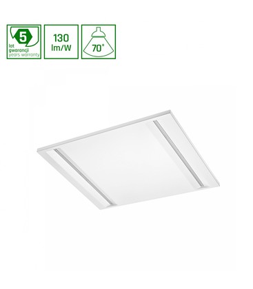 Algine Line Takpanel LED 44W 120lm/W IP20 600x600mm Nøytral hvit