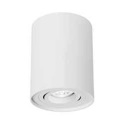 Spectrum LED Chloe GU10 - IP20, rund, hvit, justerbar, spot, uten lyskilde